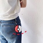 Wholesale Cute Design Cartoon Silicone Cover Skin for Airpod (1 / 2) Charging Case (Poke Ball)